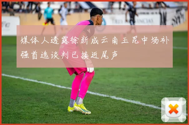 媒体人透露徐新成云南玉昆中场补强首选谈判已接近尾声